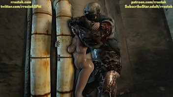 Play Jill Valentine fucked by big Zombie Hulk