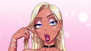 Play Bimbo Brittany Sucks Big Black Cock