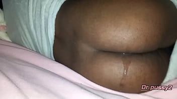 Play Married Ebony has her ass full of semen for the cuckold to see