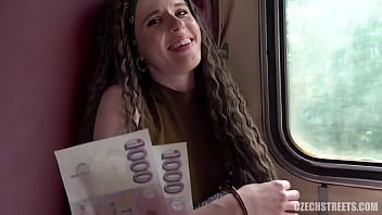 Play CzechStreets - A quickie on a fast train with an unfaithful beauty