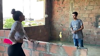 Play My neighbor helps me with electricity damage and I THANK HIM WITH SEX