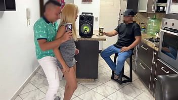 Play My Friend's Girlfriend Started Rubbing Her Ass Dancing in Front of Her Boyfriend