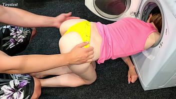 Play She got Stuck In Washing Machine...First Time and I Think She Did it on Purpose (Toystest)