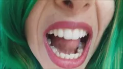Play Step-Mom's" Green Nerd Hair & Pov Doggystyle Squirting