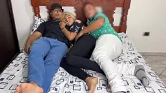 Play Latina Babe in Jeans Gets Anal and Blowjob at Party