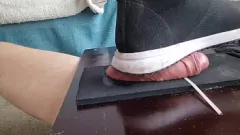 Play Kweth's CBT Trample: 100kg Guy's Cock Crushed