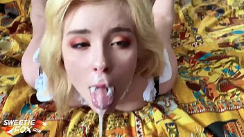 Play Horny Schoolgirl Deepthroad and Cum in Mouth POV after College