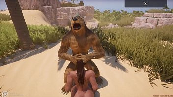 Play Wild life game 3d furry yiff man lizard sex human woman forest
