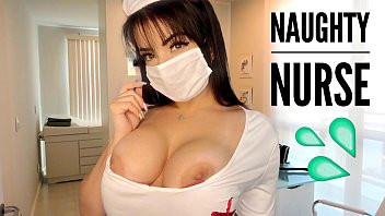 Play Hot Nurse Helps You Cum - Esta Enfermeira sabe exatamente do que você precisa, Enfermeira Gostosa vai te chupar ate sair muita Porra na boquinha